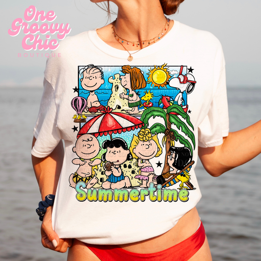 Summer Time Charlie Tee