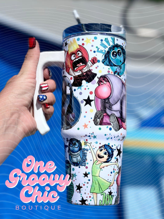 Emotions Grippy Stainless Steel Tumbler
